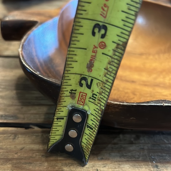 Vintage monkey pod bowl set (8 total) - Picture 4 of 10